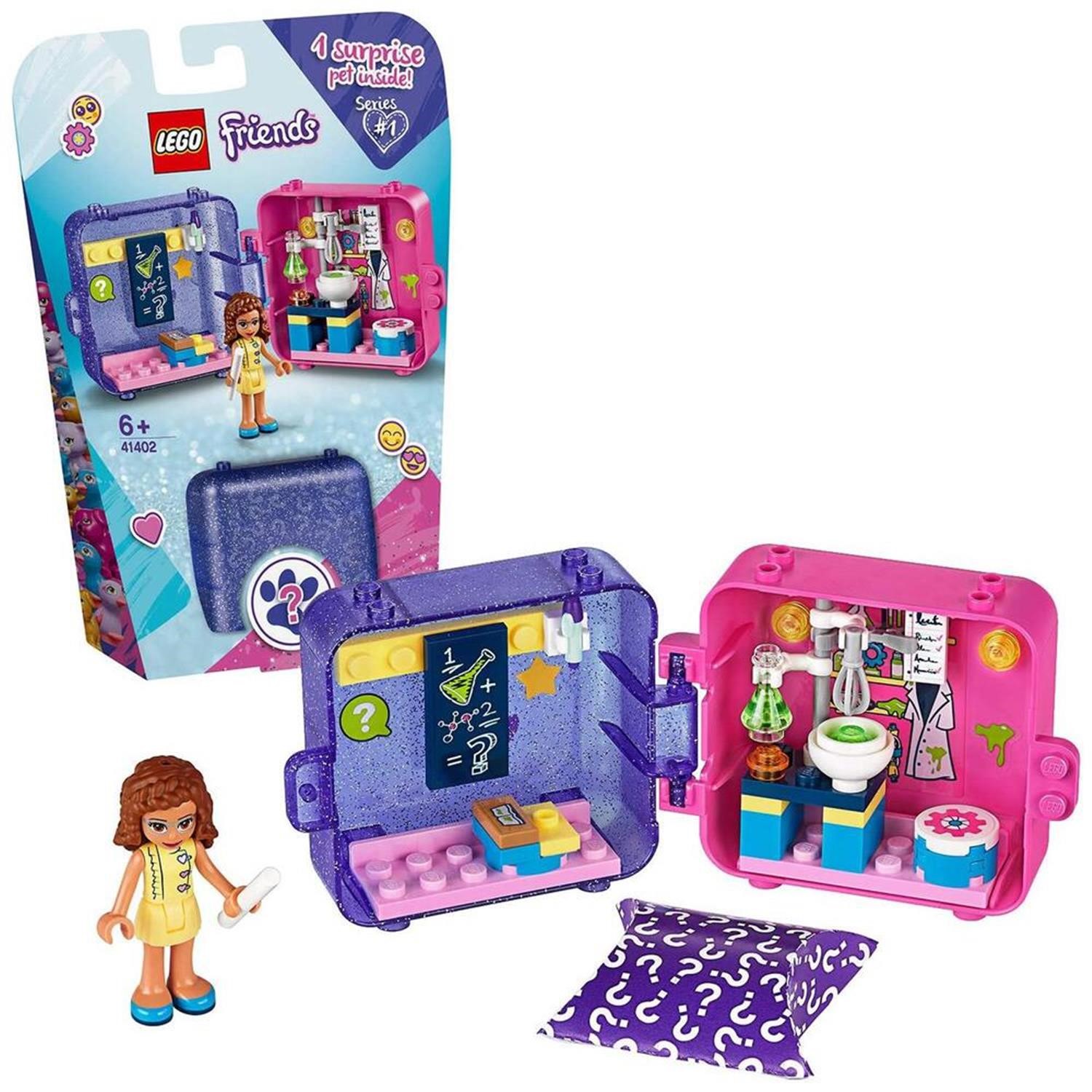 Lego friends olivia's top play cube 41402